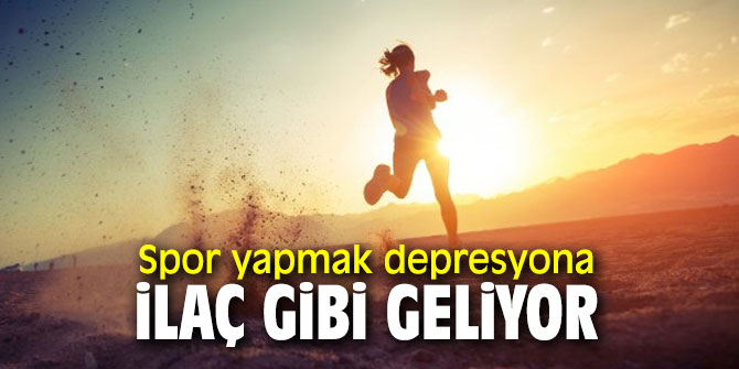 Spor yapmak ilaç etkisi yaratıyor