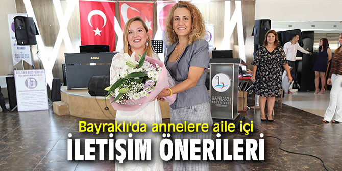 Bayraklı'da anneler stres attı!