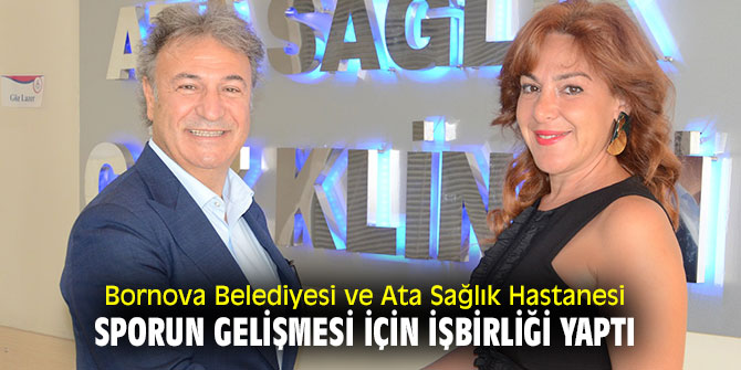 Bornova Belediyesi'nden sporun gelişmesi için işbirliği
