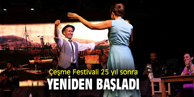 Çeşme'de festival coşkusu!