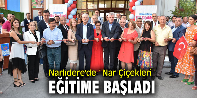 Narlıdere'de “Nar Çiçekleri” eğitime başladı