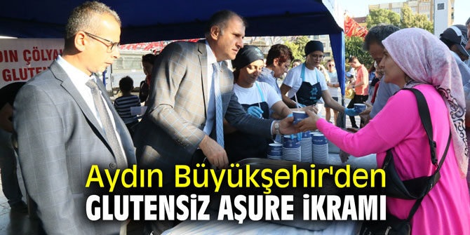 Aydın Büyükşehir'den glutensiz aşure ikramı
