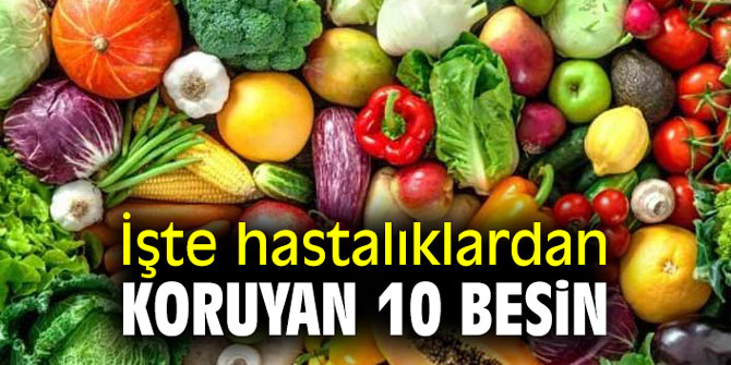İşte hastalıklardan koruyan 10 besin