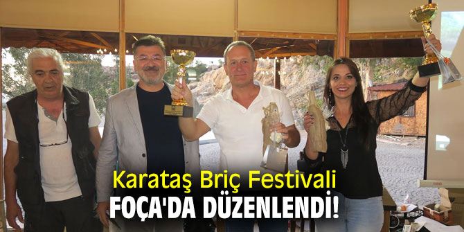 Karataş Briç Festivali Foça'da düzenlendi!