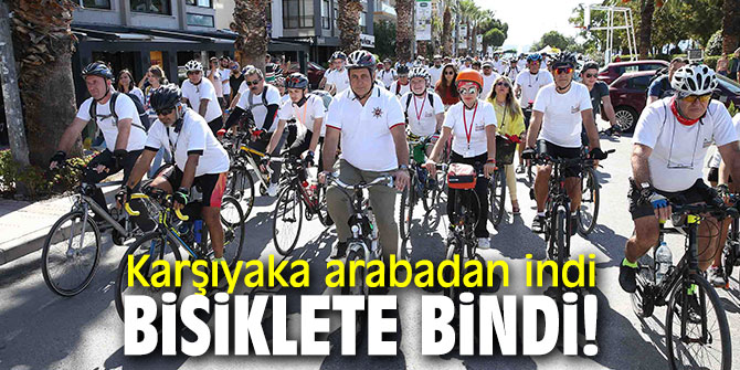 'Otomobilsiz Kent Günü’ etkinlikleri Karşıyaka'da düzenlendi!