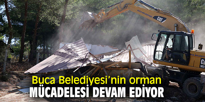 Buca'da 13 yapı yıkıldı 