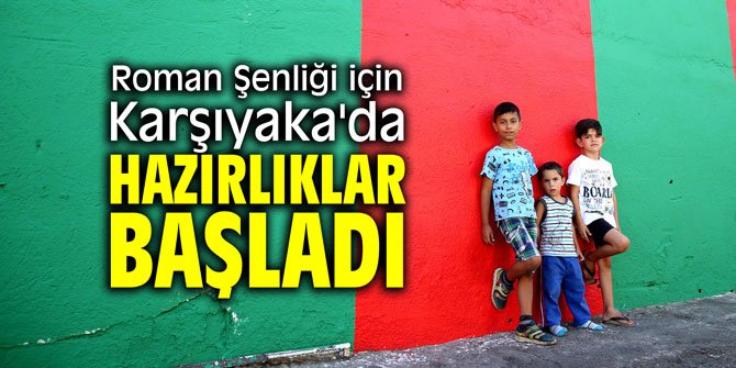 Roman Şenliği için Karşıyaka'da hazırlıklar başladı