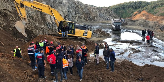 Taş ocağında heyelan  meydana geldi! 1 kişi hayatını kaybetti 