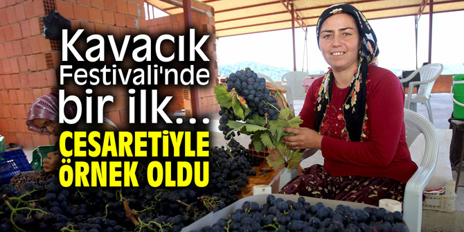 Kavacık Festivali'nde bir ilk... Cesaretiyle örnek oldu