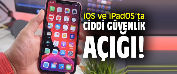 iOS 13.1'de güvenlik açığı!