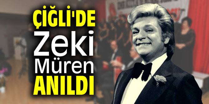 Çiğli'de Zeki Müren Anıldı