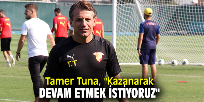 Göztepe'nin hedefi galibiyet!