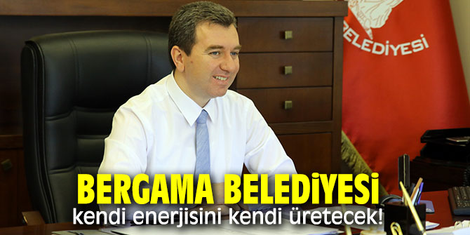 Bergama Belediyesi'nden örnek çevreci proje
