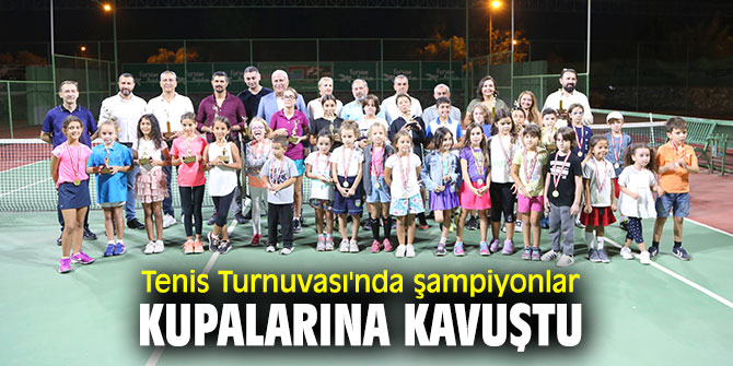 Cumhuriyet Kupası Tenis Turnuvası sona erdi!