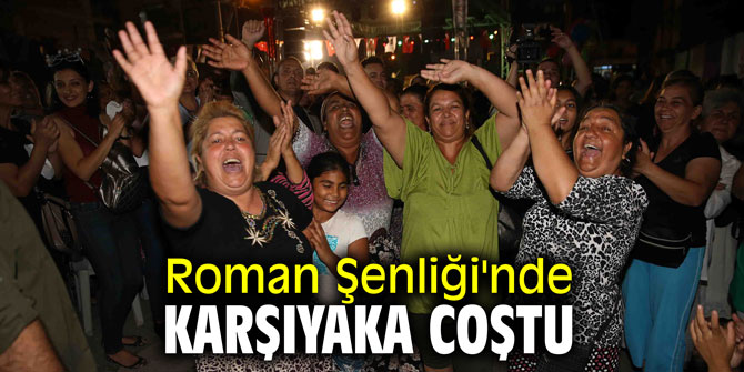 Roman Şenliği'nde Karşıyaka coştu