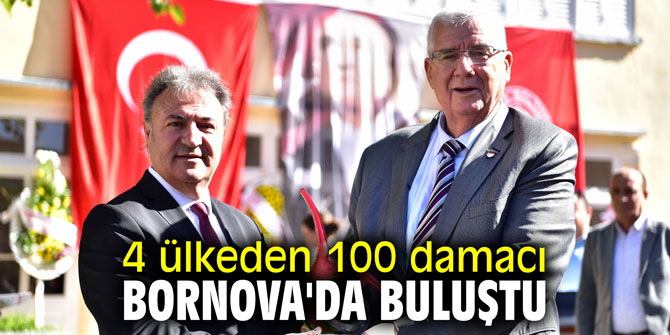 4 ülkeden 100 damacı Bornova'da buluştu