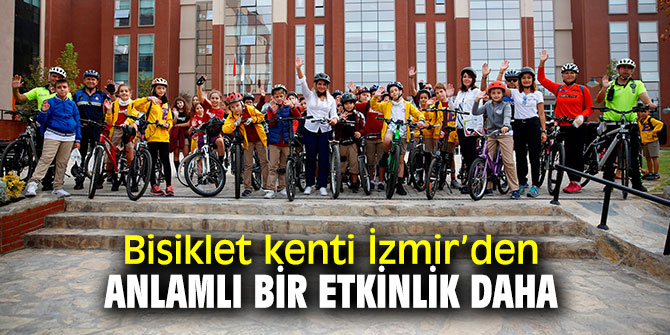 “Haydi Çocuklar Bisikletle Okula” kampanyasına destek!