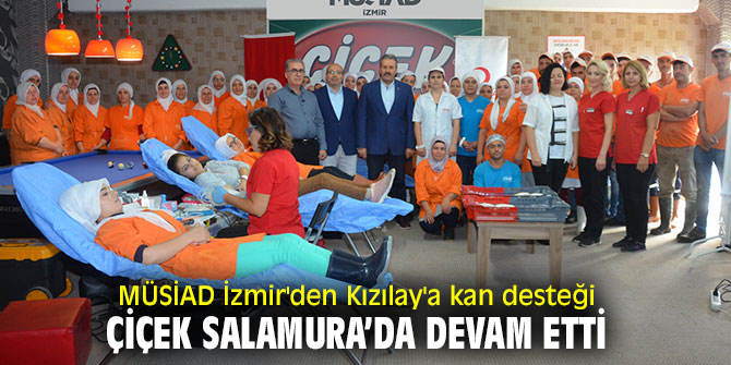 MÜSİAD İzmir'den Kızılay'a destek!