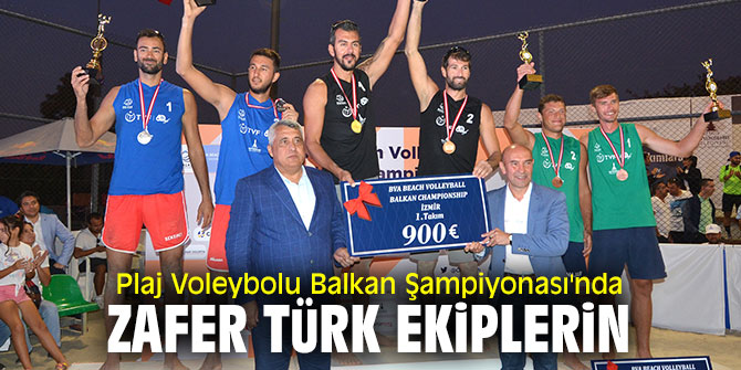  Plaj Voleybolu Balkan Şampiyonası sona erdi!