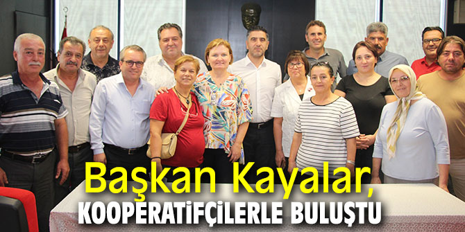 Başkan Kayalar'dan Kooperatifçilerle destek sözü!