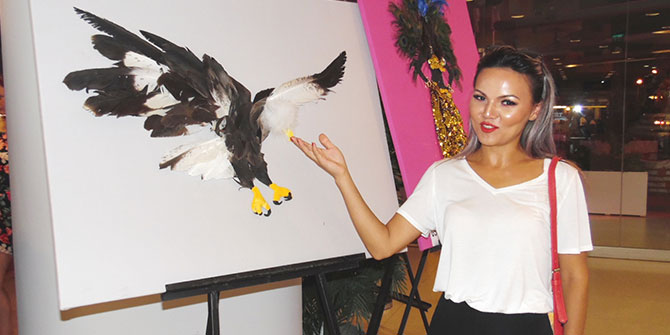 Zhanna Bekisheva’nın sergisine büyük ilgi!