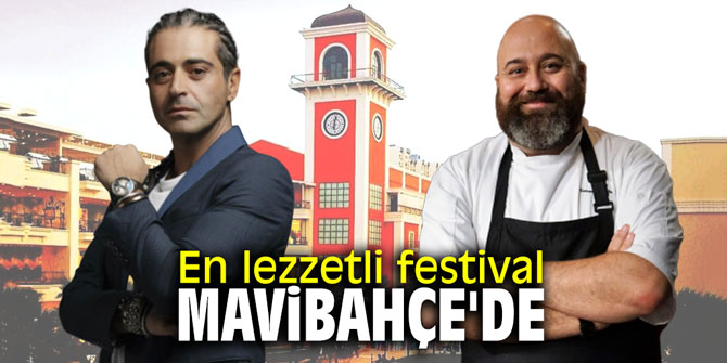 En lezzetli festival Mavibahçe'de
