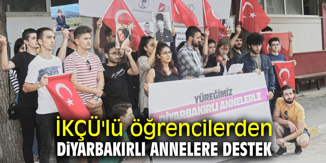 İKÇÜ'lü öğrencilerden Diyarbakırlı annelere destek