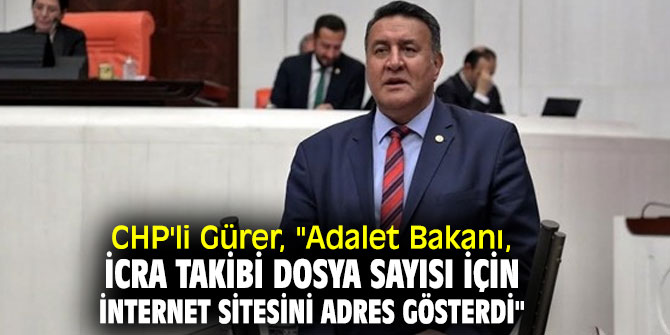 CHP'li Gürer'in soru önergesini Bakan Gül yanıtladı!