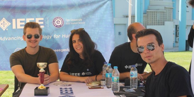 IEEE topluluğu bilgilendirme standı açtı!