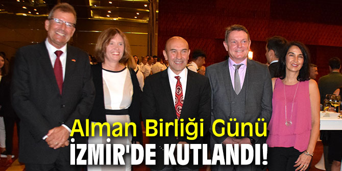 Alman Birliği Günü, İzmir'de kutlandı!
