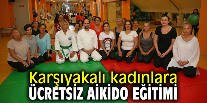 Karşıyakalı kadınlara ücretsiz aikido eğitimi
