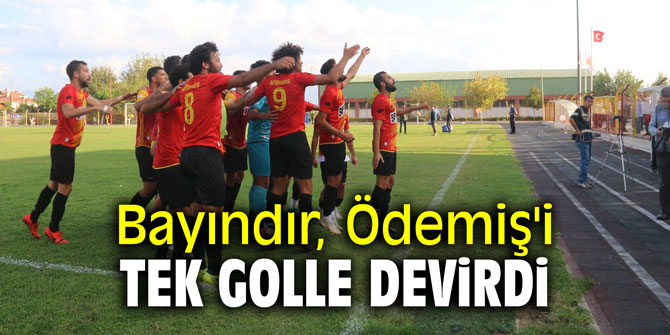 Bayındır, Ödemiş'i tek golle devirdi