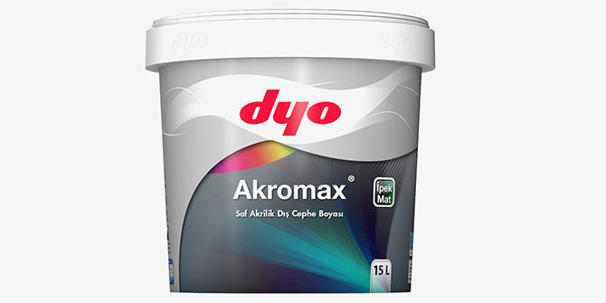 DYO Akromax ile dış cepheler artık daha dayanıklı!