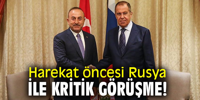 Mevlüt Çavuşoğlu, Sergey Lavrov ile görüştü!