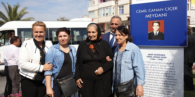 ŞEHİDİN ADI URLA’DA ÖLÜMSÜZLEŞTİ