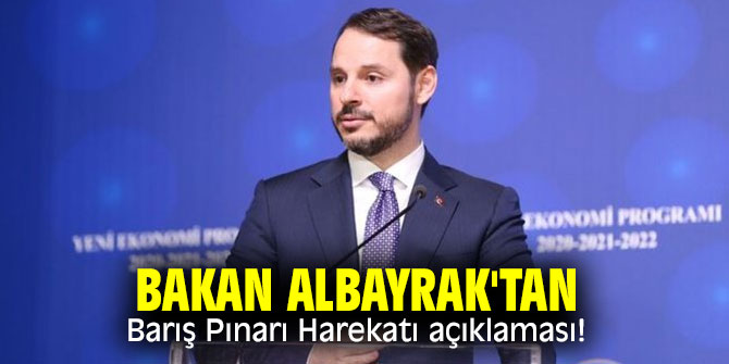 Bakan Albayrak'tan Barış Pınarı Harekatı açıklaması!