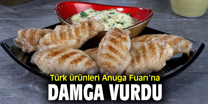 Türk ürünleri Anuga Fuarı’na damga vurdu
