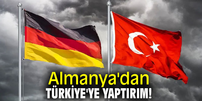 Almanya'dan Türkiye'ye yaptırım!