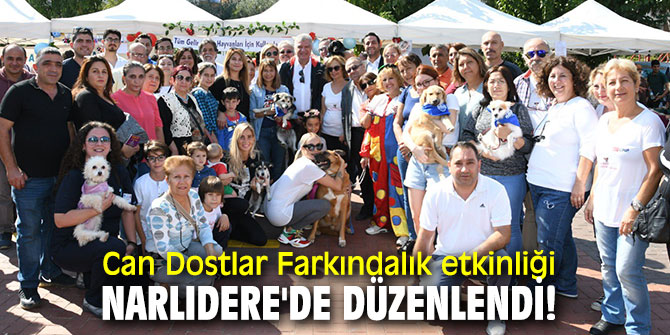 Can Dostlar Farkındalık etkinliği Narlıdere'de düzenlendi!