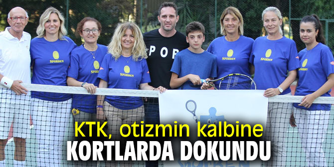 Senior Otizm Farkındalık Tenis Turnuvası düzenlendi