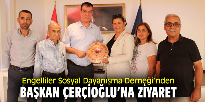 Başkan Çerçioğlu, Engelliler Sosyal Dayanışma Derneği'ni konuk etti