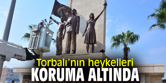 Torbalı’da heykeller yenileniyor