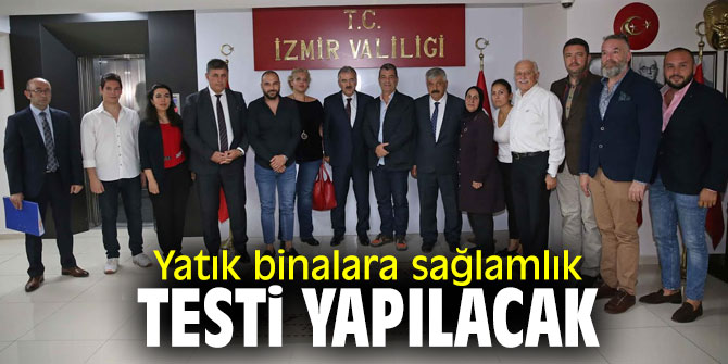 Karşıyaka'da yatık binalara test yapılacak!