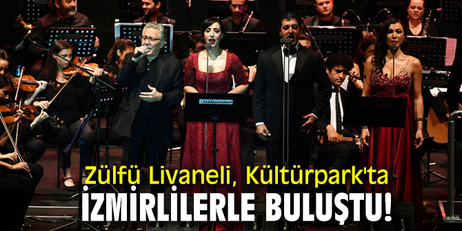 Zülfü Livaneli, Kültürpark'ta İzmirlilerle buluştu!