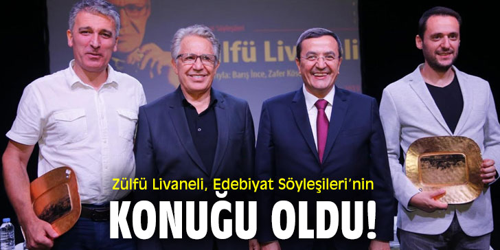 Zülfü Livaneli, Edebiyat Söyleşileri’nin konuğu oldu!