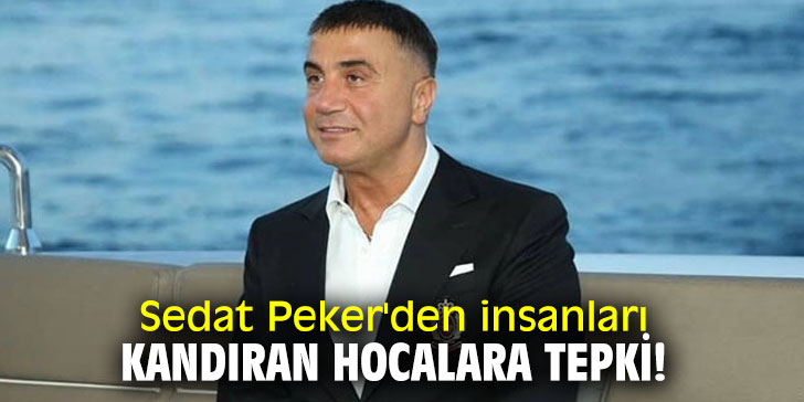 Sedat Peker'den insanları kandıran hocalara tepki!