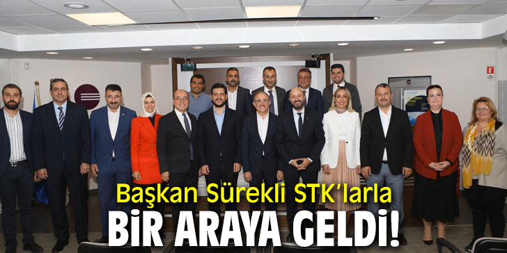 AK Partili Sürekli'den STK'lara ziyaret!