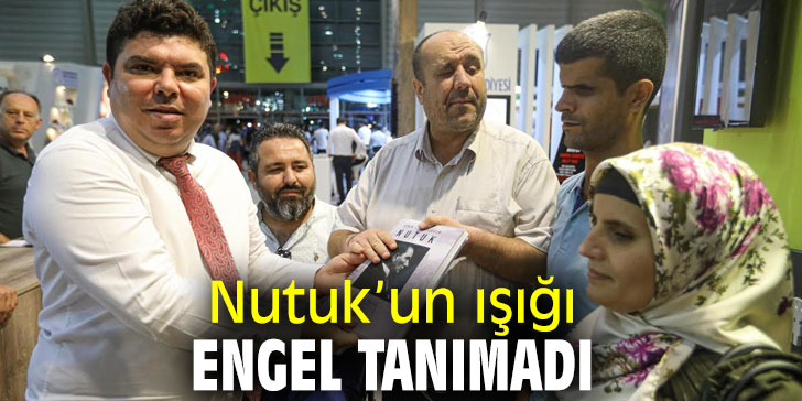 Buca Belediyesi'nden görme engellilere özel Nutuk!