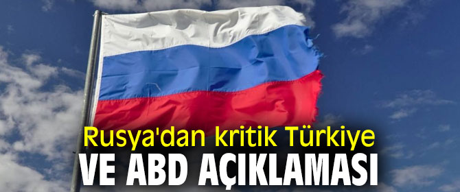 Rusya'dan flaş açıklama!