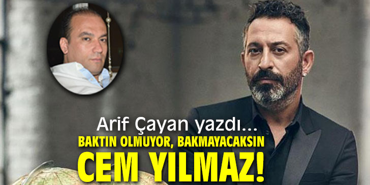 Baktın olmuyor, Bakmayacaksın Cem Yılmaz!